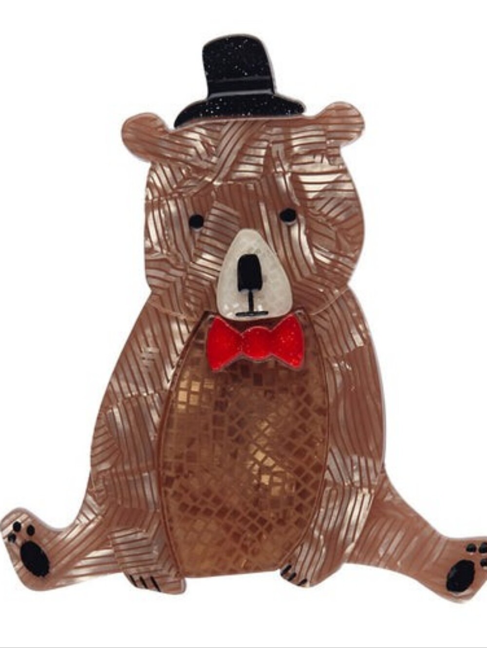 Bear With Me Brooch